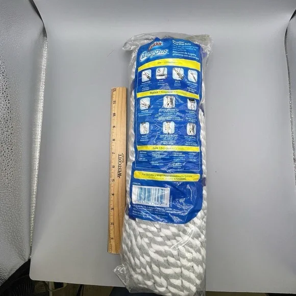 Quickie Wipeout Microfiber Twist Mop Refill‎ Type F Fits Quickie Mop #72036ML - Picture 6 of 6